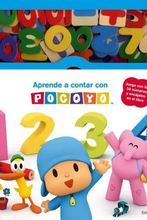 APRENDE A CONTAR CON POCOYO (LIBRO CON PIEZAS ENCAJABLES) [CARTONE] Más Vendido