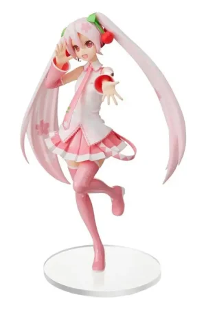 Envío Inmediato HATSUNE MIKU: ESTATUA SAKURA MIKU VER. 3 21 CM PVC [CAJA]