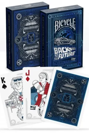BARAJA NAIPES BICYCLE: BACK TO THE FUTURE [CAJA] Marca Reconocida