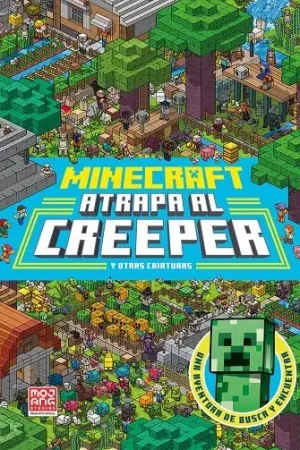 Envío Inmediato MINECRAFT OFICIAL: ATRAPA AL CREEPER (UNA AVENTURA DE BUSCA Y ENCUENTRA) [CARTONE]