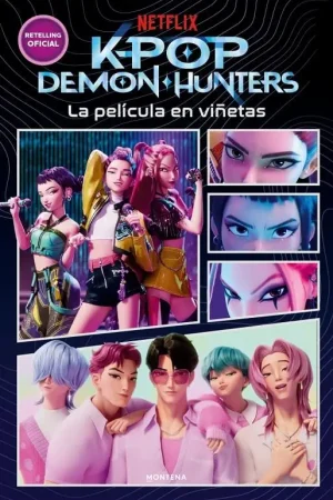 Envío Inmediato K-POP DEMON HUNTERS: LA PELICULA EN VIÑETAS [RUSTICA]